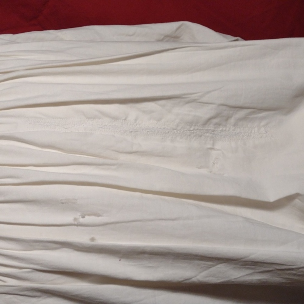 Antique Victorian Nightie Vtg c. 1890 - Picture 8 of 10